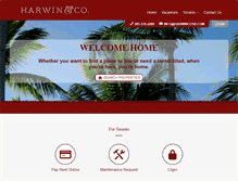 Tablet Screenshot of harwincosb.com